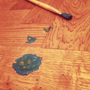 Smudge from when I dropped my Brush